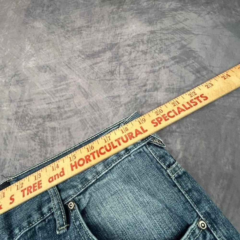 Phat‎ Farm Jeans W38 Mens Baggy Light Wash Y2K Hip Hop Logo - Picture 7 of 8